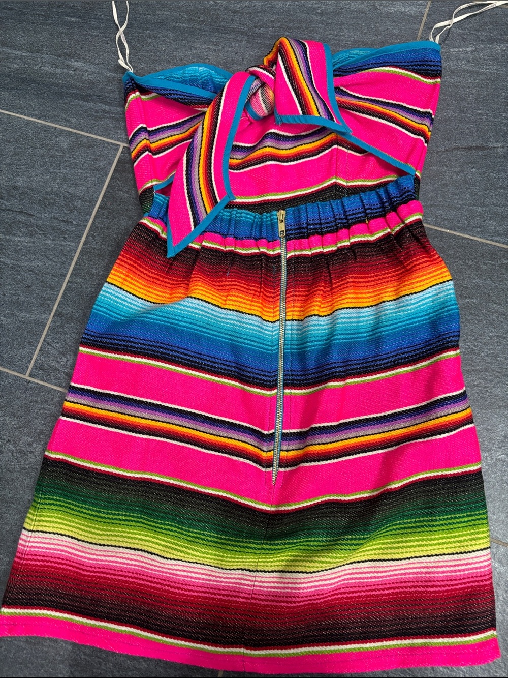 Judith March southwestern/native mini dress
